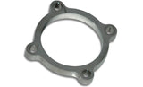 Vibrant GT series / T3 Discharge Flange (4 Bolt) with 3in Inlet ID Mild Steel 1/2in Thick | 14380