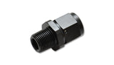 Vibrant -12AN to 3/4in NPT Female Swivel Straight Adapter Fitting | 11377