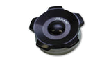 Vibrant 2in OD Aluminum Weld Bungs w/ Anodized Black Aluminum Threaded Cap (incl. O-Ring) | 11291