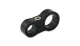 Vibrant Billet Aluminum P-Clamp 3/16in ID - Anodized Black | 20665