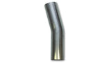 Vibrant 2.25in O.D. T304 SS 15 deg Mandrel Bend 5in x 5in leg lengths (3.375in Centerline Radius) | 13128