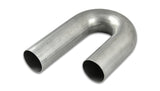 Vibrant 2.5in O.D.Tight Radius 180 Degree U-Bend Stainless Tubing | 2684