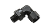 Vibrant -6AN to 3/8in NPT Female Swivel 90 Degree Adapter Fitting | 11385