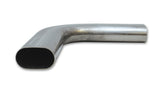 Vibrant 3in Oval (Nominal Size) T304 SS 90 deg Mandrel Bend 6in x 6in leg lengths | 13191