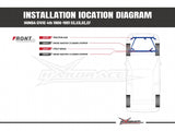 Front Strut Tower Brace - 1 pcs/set