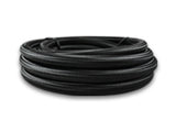 Vibrant -6 AN Black Nylon Braided Flex Hose (2 foot roll) | 11956