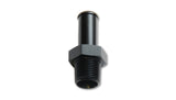 Vibrant 1/4in NPT to 3/8in Barb Straight Fitting - Aluminum | 11201