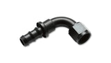 Vibrant -10AN Push-On 90 Deg Hose End Fitting - Aluminum | 22910