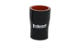 Vibrant 4 Ply Reducer Coupling 1.25in x 1.50in x 3in Long (BLACK) | 2921