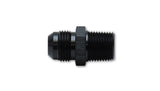 Vibrant Straight Adapter Fitting Size -12AN x 1in NPT | 10178