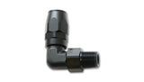 Vibrant Male NPT 90 Degree Hose End Fitting -6AN - 1/4 NPT | 26901